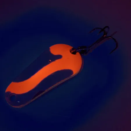 Aeroplane Spinner Aero UV Lusikka, Valkoinen / Oranssi / Kulta, 7g, UV, #11537