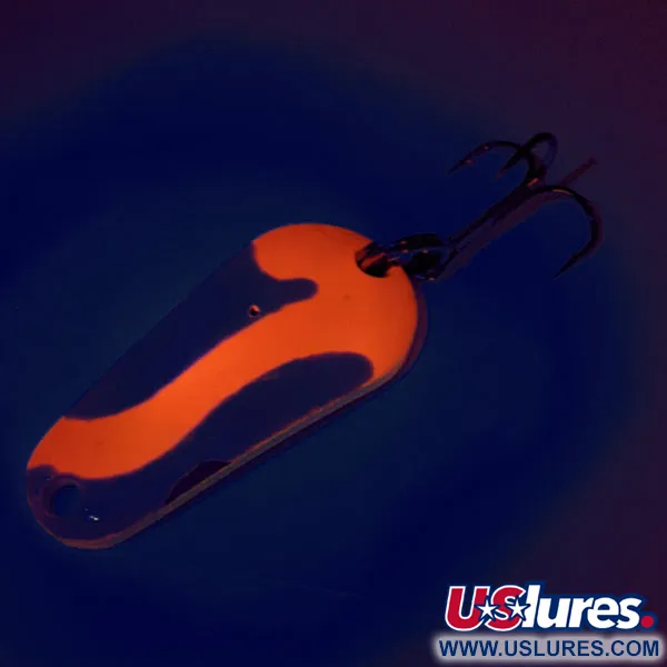 Aeroplane Spinner Aero UV Lusikka, Valkoinen / Oranssi / Kulta, 7g, UV, #11537