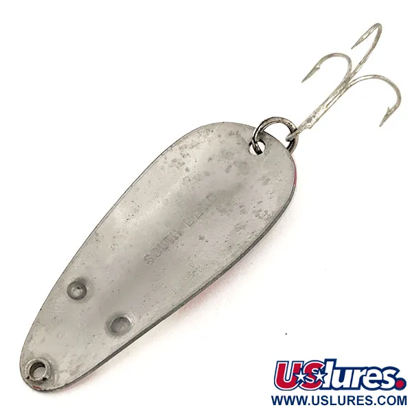 South Bend Mouse Lusikkauistin, Puna / Valko / Nikkeli, 16g, #11540