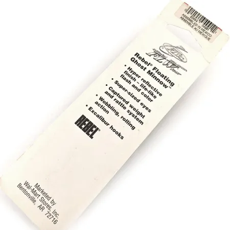 Rebel Excalibur Ghost Minnow Vaappu, Kirjolohi, 7g, Räminä, #11549