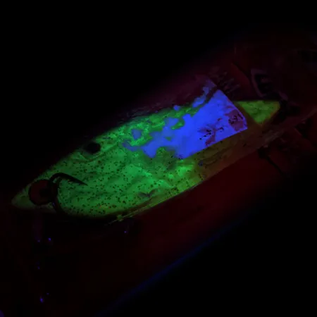 Strike King Diamond Shad UV Värinäviehe, Chartreuse, 14g, UV, #11551