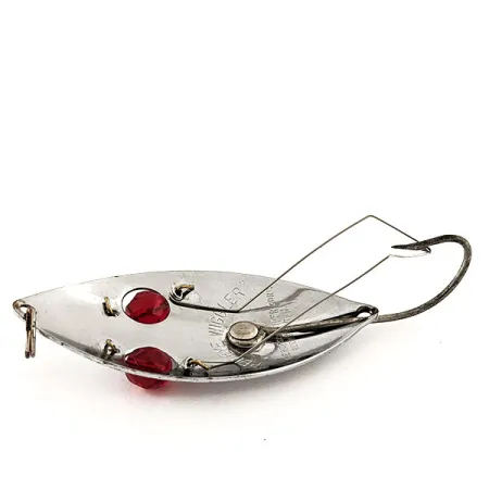 Hofschneider Weedless Red Eye Wiggler Lusikka, Nikkeli/Puna, 25g, #11561