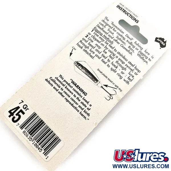 Wigston's Lures Little Tasmanian Devil Lusikka, Rainbow Trout, 7g, #11568