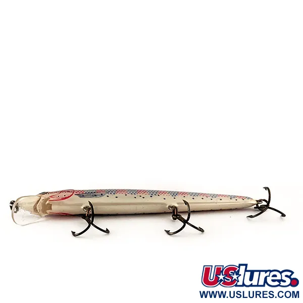 Rapala Husky jerk F12 Vaappu, Kirjolohi, 13g, Suspaava, #11571