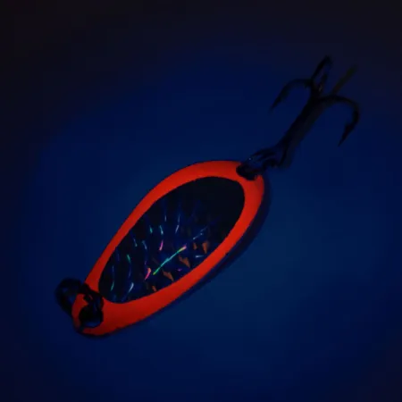 Luhr Jensen Little Jewel UV Lusikka, Punainen, 7g, UV-hohto, #11626