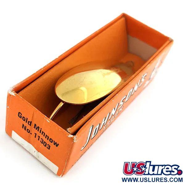 Weedless Johnson Silver Minnow Lusikka, Kulta, 21g, kullattu, #11648