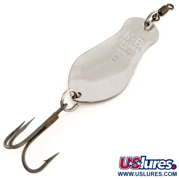 K-B Bait K-B Spoon 2 Lusikkauistin, Nikkeli, 14g, Vintage, #11654