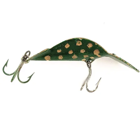 Buck Perry Spoonplug, 10g, White / Green / Light Blue, Lusikkauistin #11700