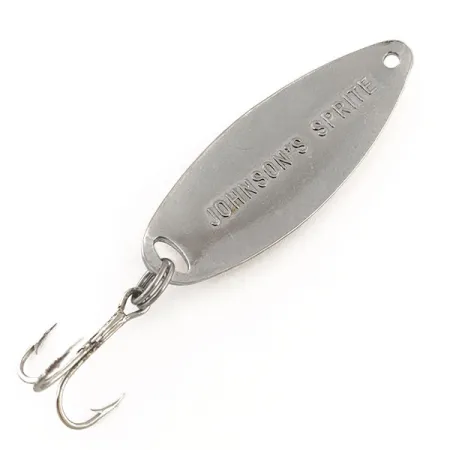 Johnson Sprite Lusikkauistin, Nikkeli / Keltainen, 10g, Vintage, #11763