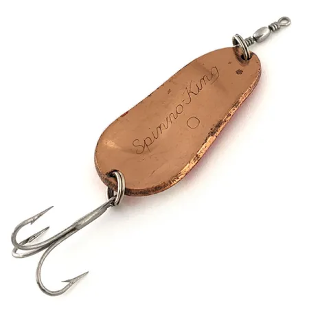 Pecos River Spinno-King 0 Lusikka, Punainen / Valkoinen / Kupari, 14g, #11779