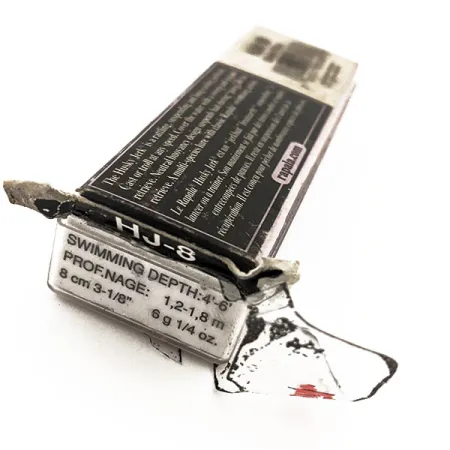 Rapala Husky Jerk 8 vaappu, Hopea-sininen, 6g, suspendaava, #11789