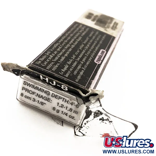 Rapala Husky Jerk 8 vaappu, Hopea-sininen, 6g, suspendaava, #11789