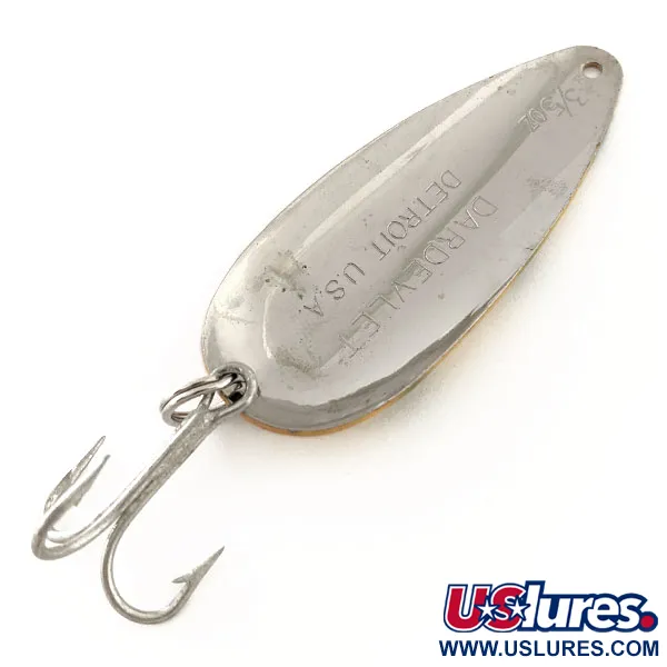 Eppinger Dardevle Dardevlet Lusikka, Kelt/Vihr/Nikkeli, 19g, Vintage, #11798