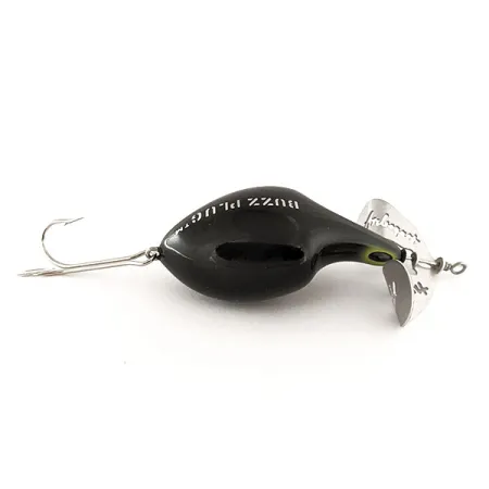 Fred Arbogast Buzz Plug Pintaviehe, Musta, 28g, Metallipotkuri, #11839