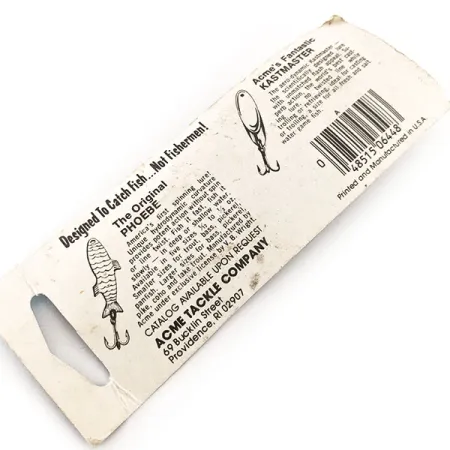 Acme Fiord Spoon Lusikka, Nikkeli/Sininen, 11g, Alkuperäinen, #11879