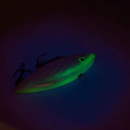 Strike King Diamond Shad UV Lipless Crankbait, Valkoinen, 14g, UV, #11888