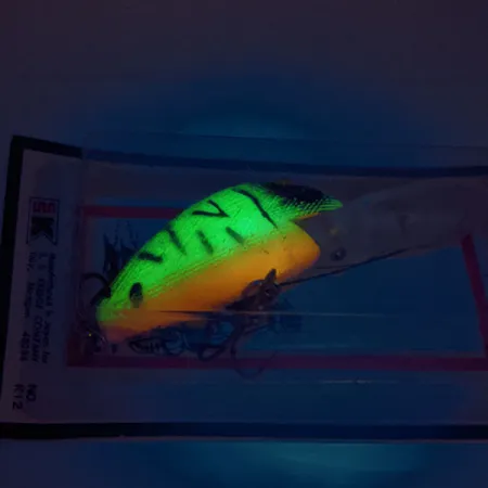 Kmart Kresge #K12 Syvännevaappu, Fire Tiger, 14g, Hohtava, #11892