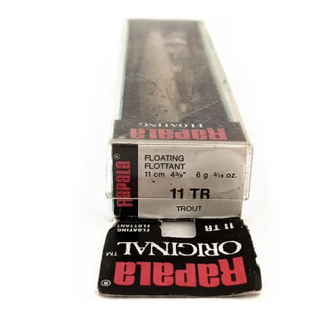 Rapala Original Floater F11 Vaappu, TR (Taimen), 6g, Balsa, #11908