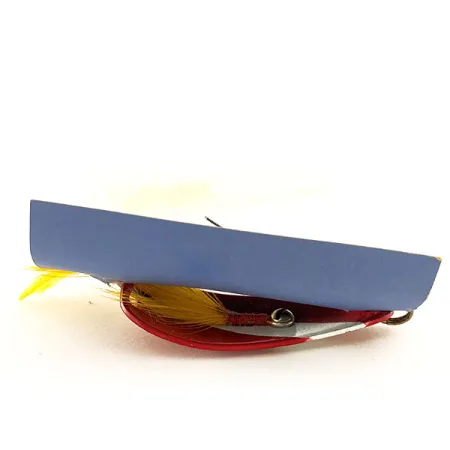 Weezel Weedless Rex Spoon Lusikkauistin, Red / White, 12,5g, Suojattu, #11937