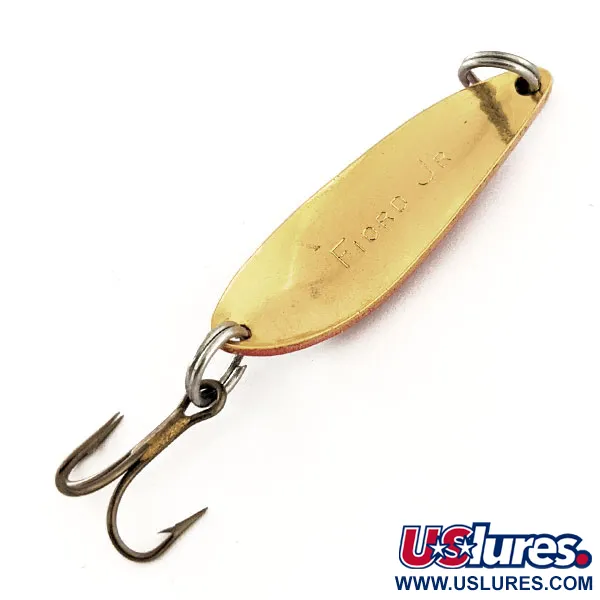 Acme Fiord Spoon Jr Lusikka, Punainen/Valkoinen/Kulta, 3,4g, #11975