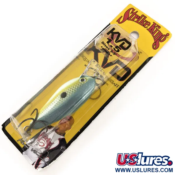Strike King KVD 1.5 Hard Knock Vaappu, Chart Sexy Shad, 9.5g, #12001