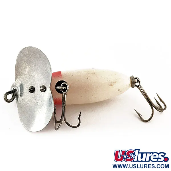 Kmart Kresge #304 Pintauistin, Puna / Valkoinen, 7g, Kelluva, #12015