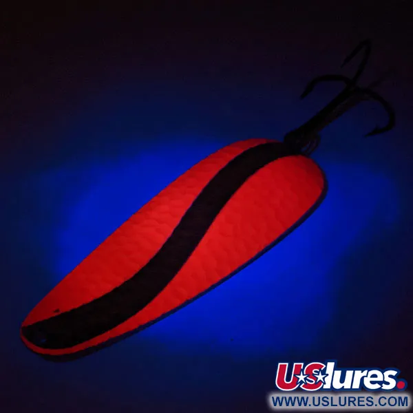 Worth Chippewa Steel Spoon UV, 28g, nikkeli/vaaleanpunainen UV, lusikkauistin #20138