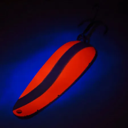 Worth Chippewa Steel Spoon UV Lusikka, Puna/Kermanvalk., 35g, UV, #12128