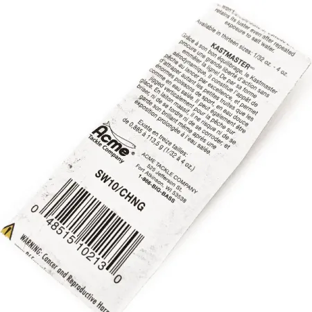 Acme Kastmaster Lusikka, Nikkeli / Vihreä, 7g, Messinkirunko, #12049