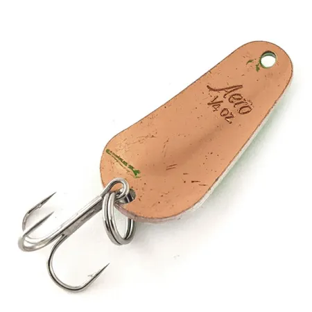 Aeroplane Spinner Aero UV Lusikka, Vihreä/Valkoinen/Kupari, 7g, UV, #12054