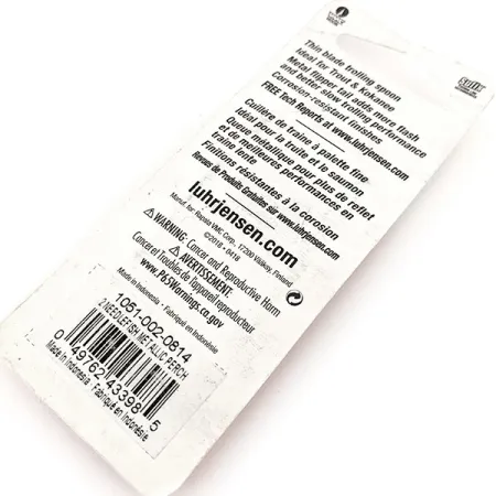 Luhr Jensen Needlefish 2 Vetouistelulusikka, Metallic Perch, 3g, #12058