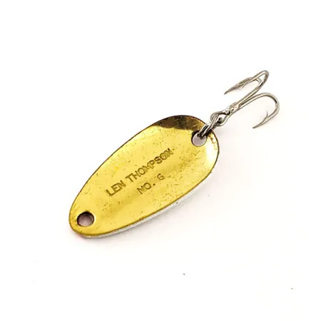 Len Thompson #6 Lusikka, Puna / Valko / Kulta, 3,5g, Messinki, #12066