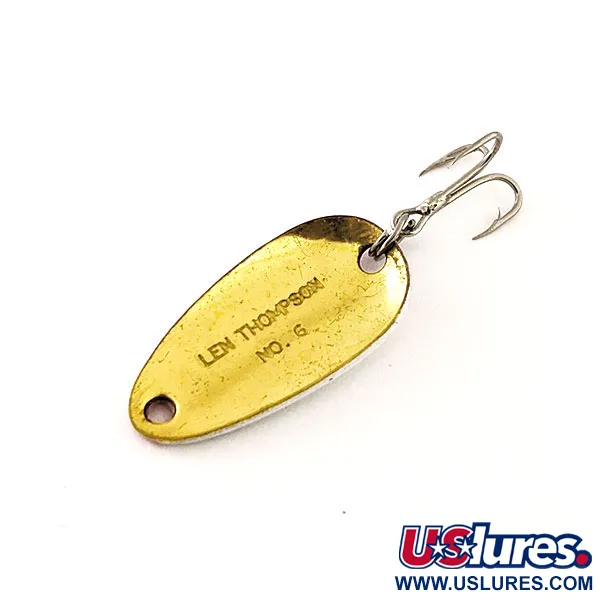 Len Thompson #6 Lusikka, Puna / Valko / Kulta, 3,5g, Messinki, #12066