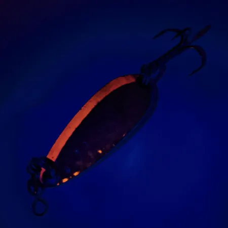 Luhr Jensen Krocodile UV Lusikka, Gold/Orange, 9g, UV-Glow, #12076