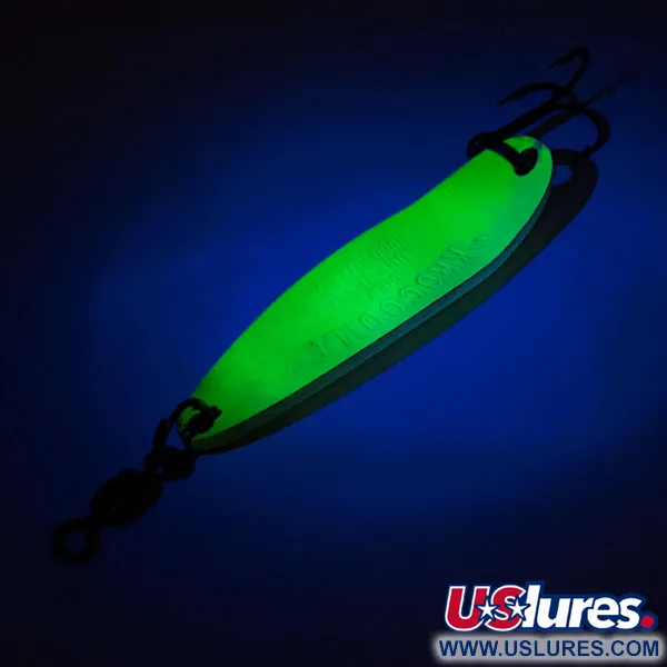 Luhr Jensen Krocodile Die #4 UV Lusikka, Keltainen, 21g, UV, #12095