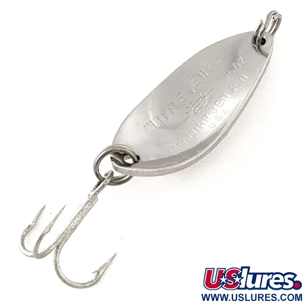 Luhr Jensen Little Jewel Lusikka, Hopea/Prisma, 5g, Vintage, #12106