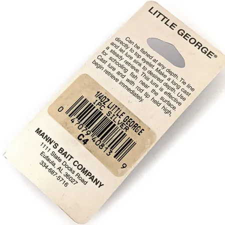 Mann's Bait Little George Tailspinner, Hopea, 12g, Vintage, #12183