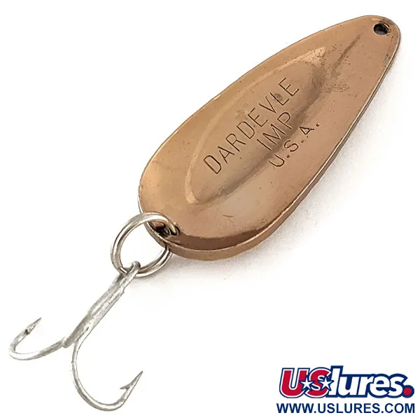 Eppinger Dardevle Rok't Imp Lusikka, Vasaroitu kupari, 21g, #12146