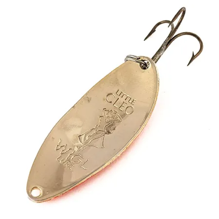 Little Cleo (Hula Girl) Lusikka, Kulta / Oranssi, 14g, Hula Girl, #12166