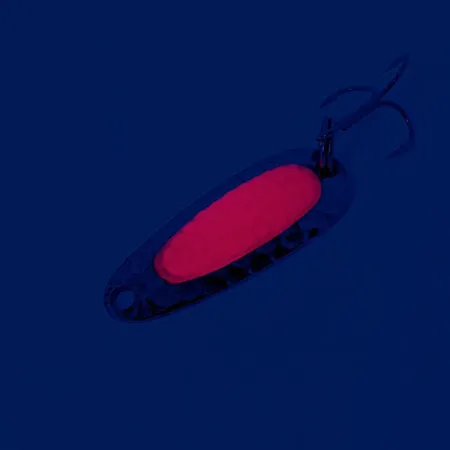 Nebco Pixee Lusikkauistin, Vasaroitu Nikkeli/Punainen, 4.5g, #12188