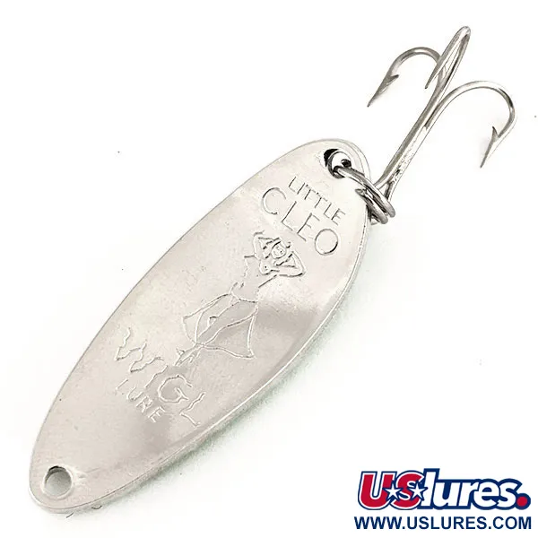 Seneca Little Cleo Glow Lusikka, Vihreä/Valkoinen/Nik., 10g, #12190