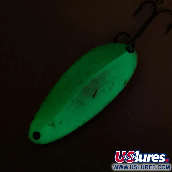 Seneca Little Cleo Glow Lusikka, Vihreä/Valkoinen/Nik., 10g, #12190