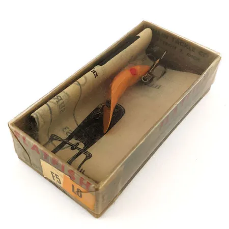 Helin Flatfish F5 Vaappu, LO Oranssi, 2g, Käyttämätön, #12205