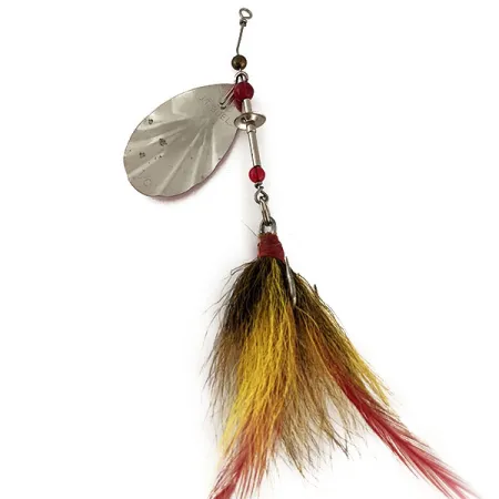 Eppinger Dardevle JT Buel Lippa, Puna-Valkoinen, 15g, Höyhenet, #12232