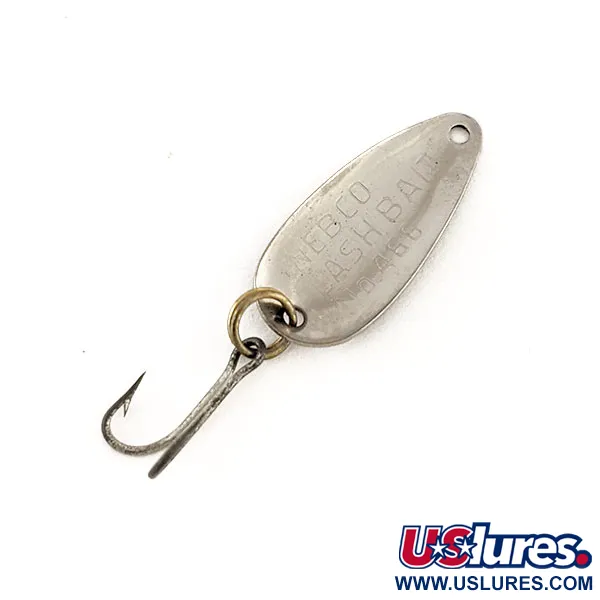 Nebco Flashbait 466 Lusikka, Musta/Valkoinen/Nikkeli, 1g, Ultralight, #12249