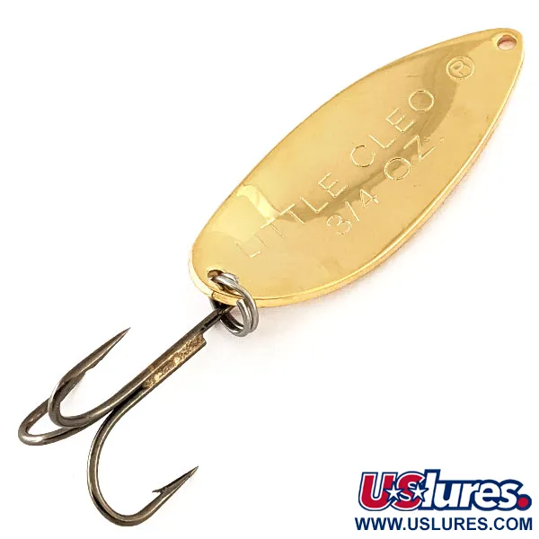 Acme Little Cleo Lusikka, Kulta / Punainen, 21g, kullattu, #12256