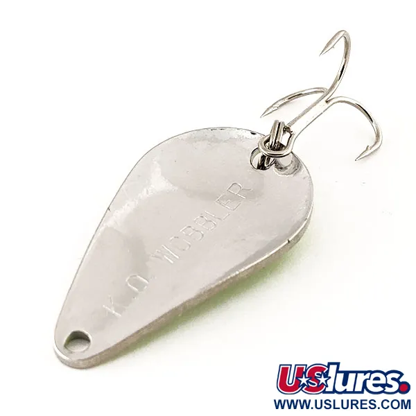 Acme K.O. Wobbler UV Lusikka, Nikkeli / Vihreä, 14g, UV-hohto, #12259