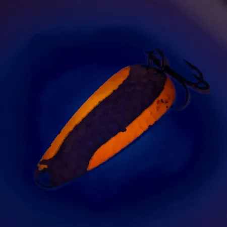 Acme Wonderlure UV Lusikka, Vasaroitu kulta/Oranssi, 11g, UV, #12265