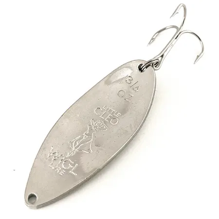 Little Cleo (Hula Girl) Lusikka, Valkoinen/Vihreä/Kimalle/Nikkeli, 21g, #12267