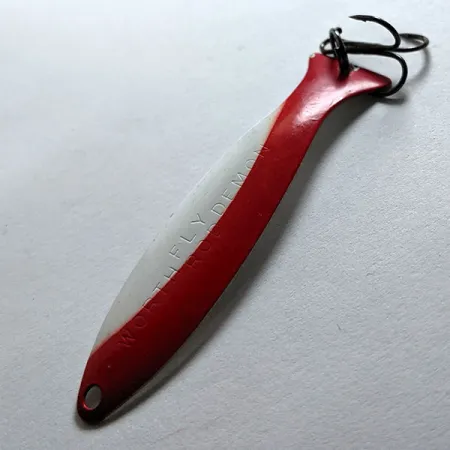 Worth Fly Rod Demon, 2,5g, puna-valkoinen, lusikkauistin #12273